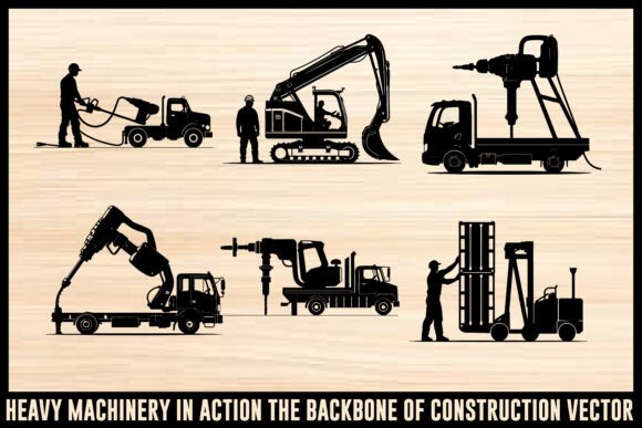 Heavy Machinery in Action – the Backbone of Graphics and Crafts