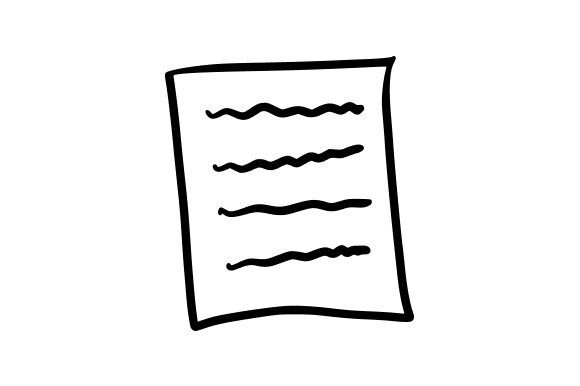 Notepad Doodle: A Versatile Graphic for Creative Projects