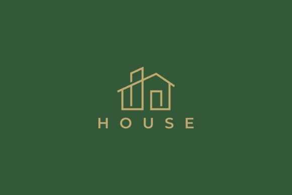 Real Estate Logo House Architectural for Modern Graphics