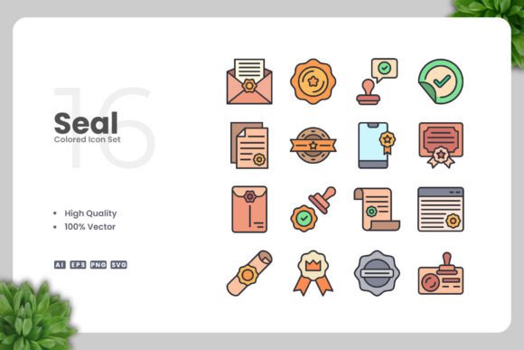 Seal Colored Icons Review for Embroidery Projects